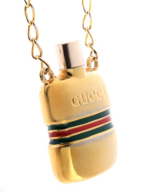 gucci bottle necklace|Gucci necklace women.